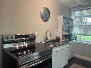 Fridge, microwave, stovetop, toaster - Luxury 3 BR 1.5 Baths Lower Level Unit: Nonsmoking (Arlington)