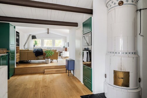 Modern family home next to Mälaren in Mariefred