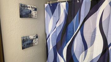 Towels, soap, toilet paper