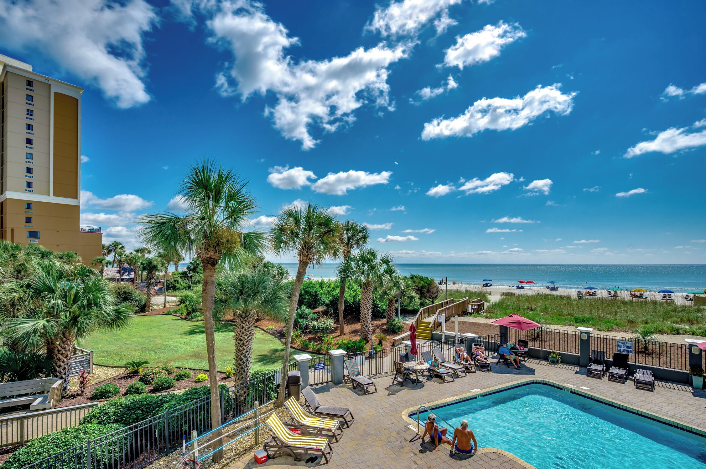 Et oppvarmet basseng