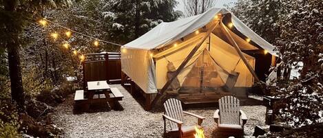 Enceinte de l’hébergement