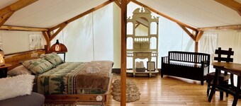 Umpqua National Forest Glamping Tent XL Ranger - Near Crater Lake & Umpqua Hot Springs