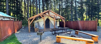 Umpqua National Forest Family Glamping Tent Homesteader - Near Crater Lake & Umpqua Hot Springs