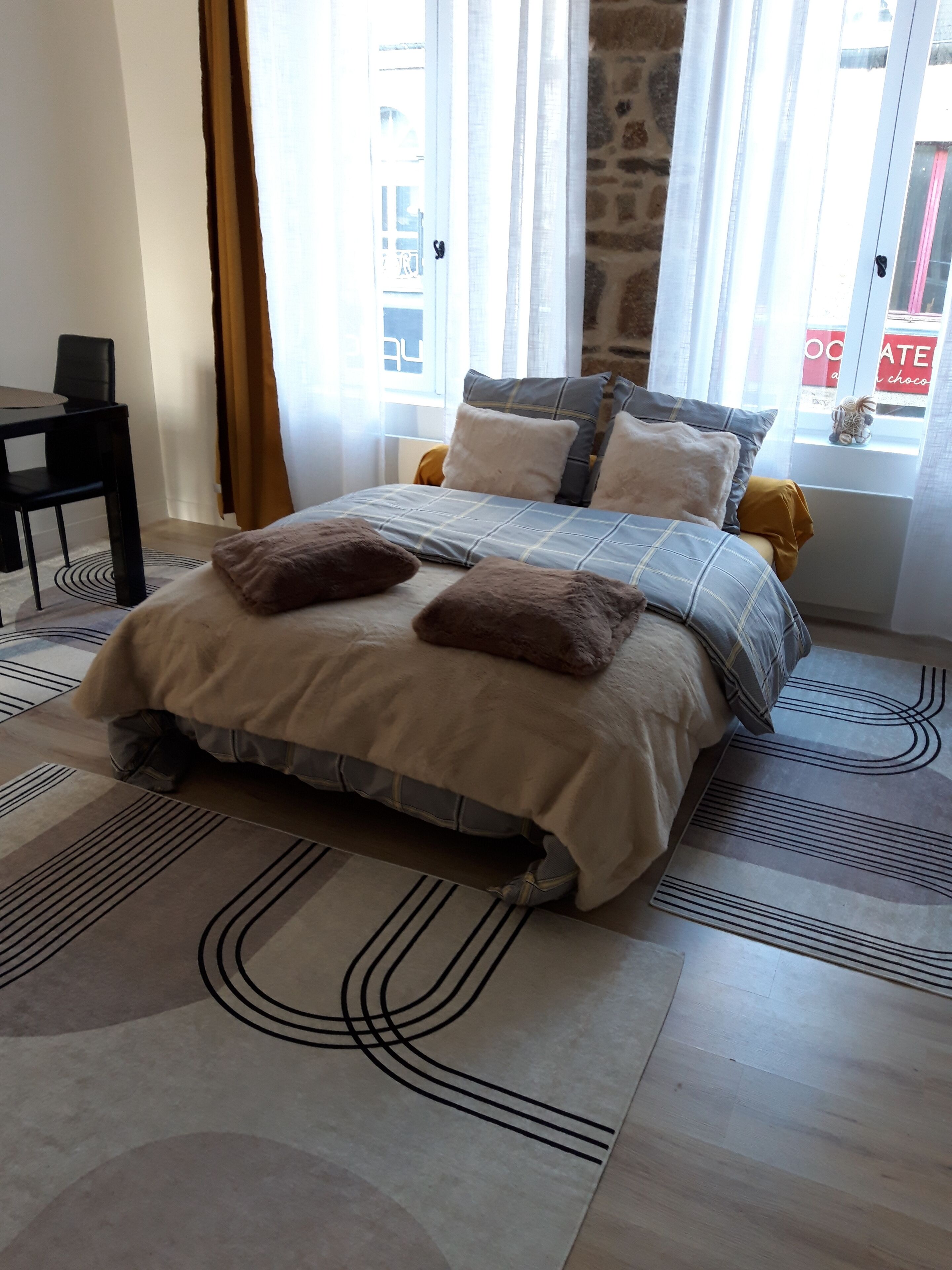 1 bedroom, iron/ironing board, free WiFi, bed sheets