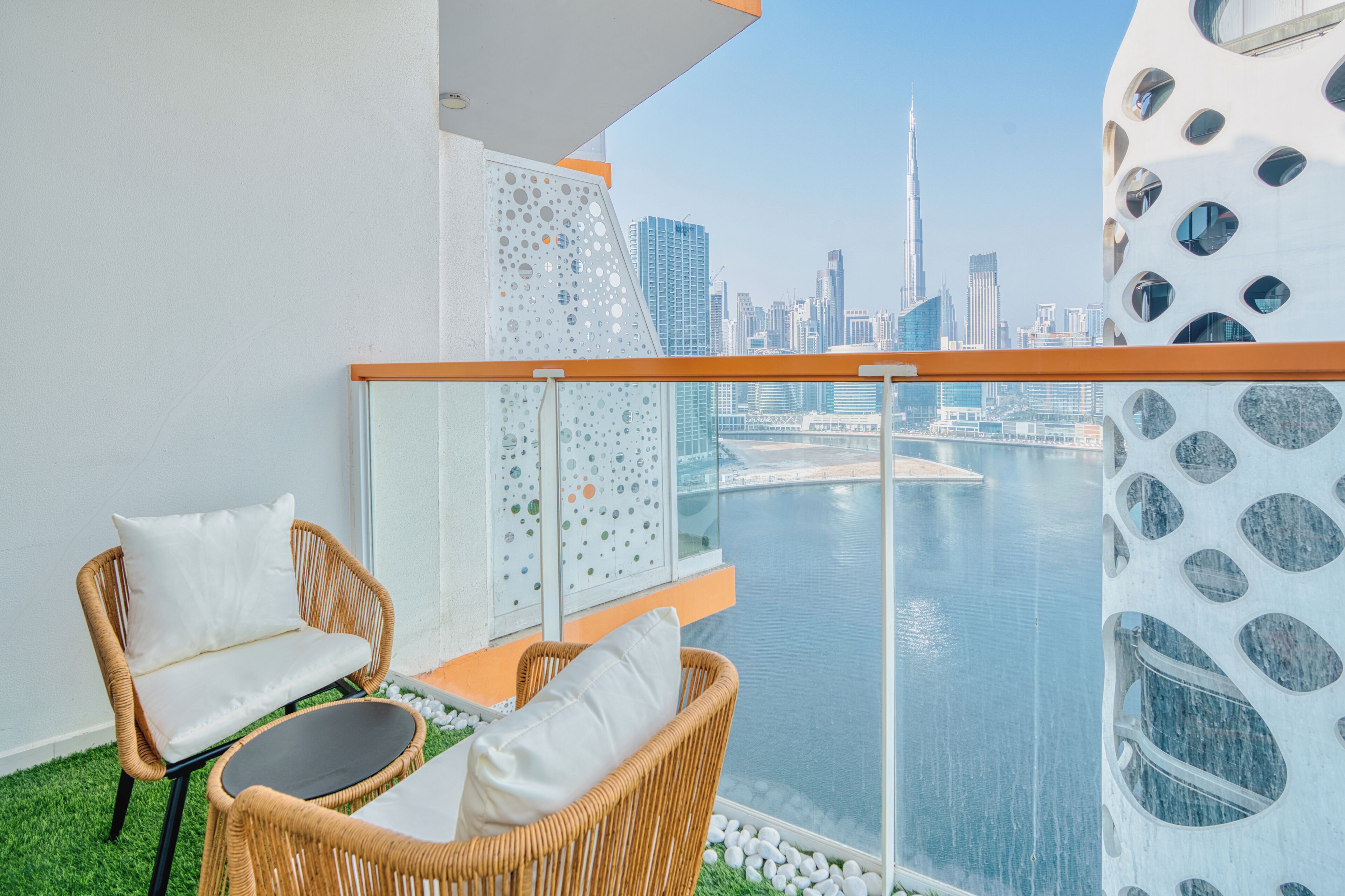 Leilighet – premium, elveutsikt | Balkong