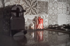 Coffee and/or coffee maker - Charming 2-bedroom apartment with AC in nice Marrakech (Marrakech)