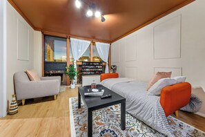 1 chambre, fer et planche à repasser, Wi-Fi, draps fournis