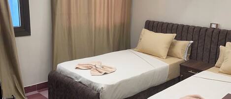 2 soveværelser, strygejern/strygebræt