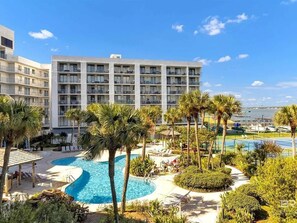 Outdoor pool - Newly listed!  Beach, pool, hot tub, fishing, tennis, sunsets, and more! (Gulf Shores)