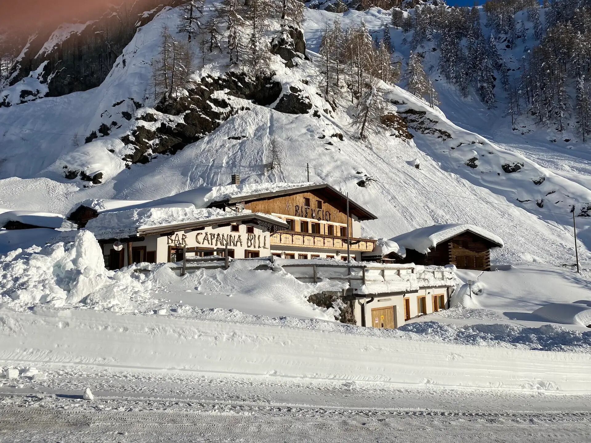 Fassade der Unterkunft