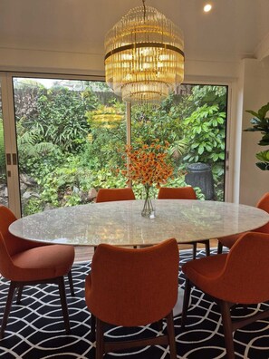 Dining - Exclusive Rose Bay Bungalow with Designer Interiors & Harbour Proximity (Rose Bay)