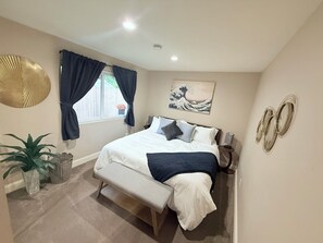 1 bedroom, iron/ironing board, free WiFi, bed sheets