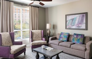 Living area - Wyndham Grand Desert 2-bedroom condo in Las Vegas available Nov. 20-23 only (Las Vegas)