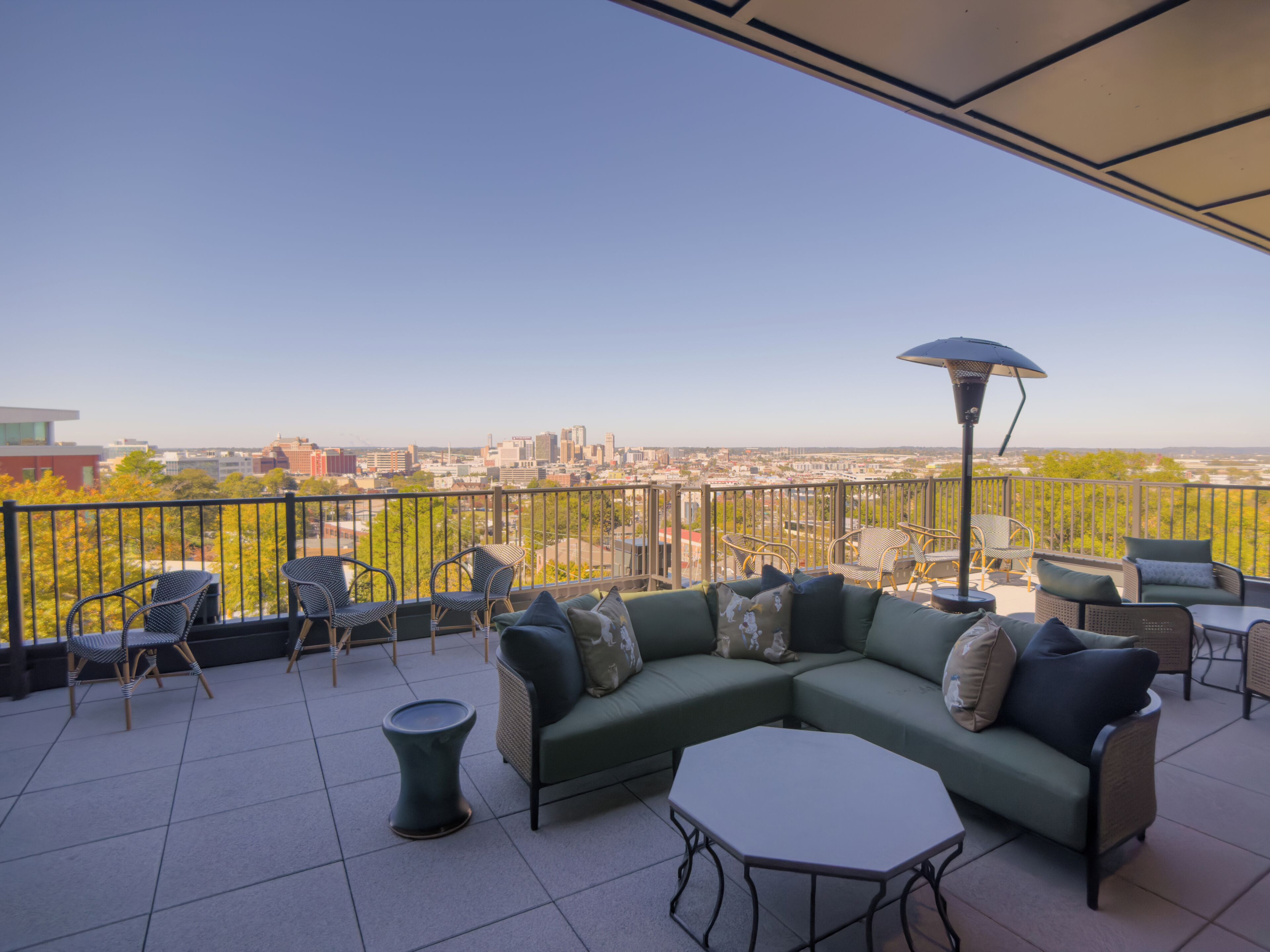 Áreas de la propiedad