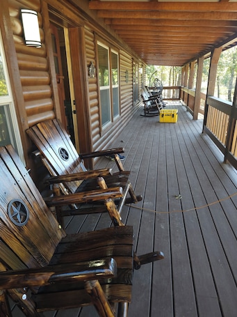 Terrace/patio. Your 56-Acre Fishing Escape Awaits!