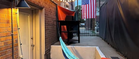 Enceinte de l’hébergement