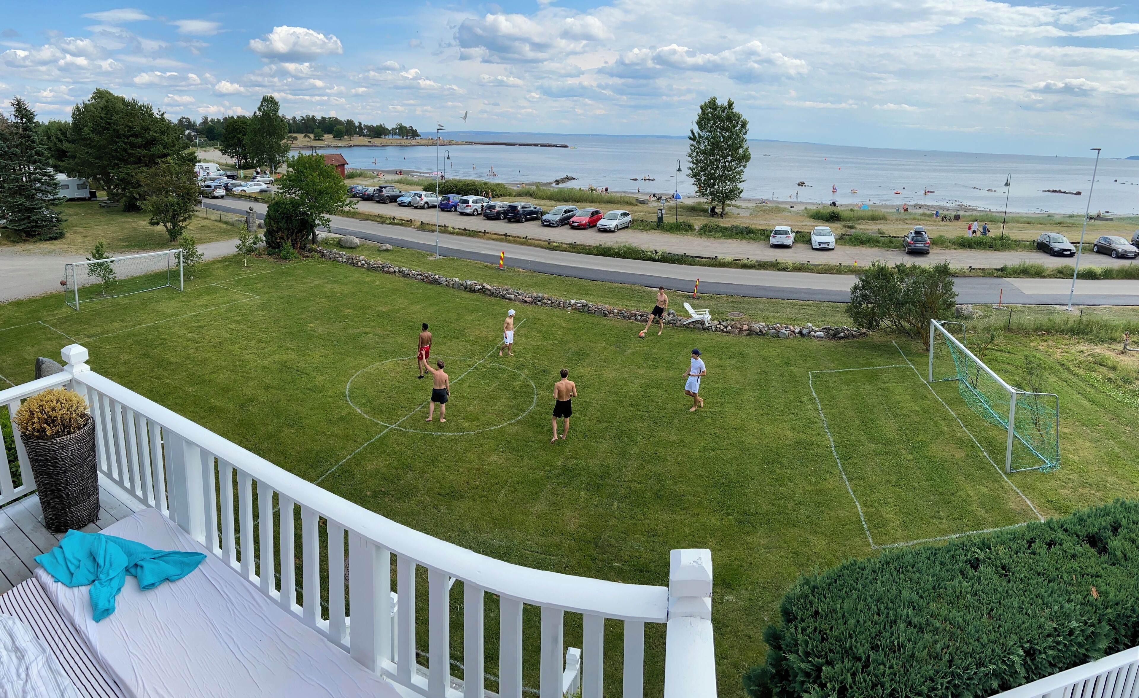 Overnattingsstedets uteområder