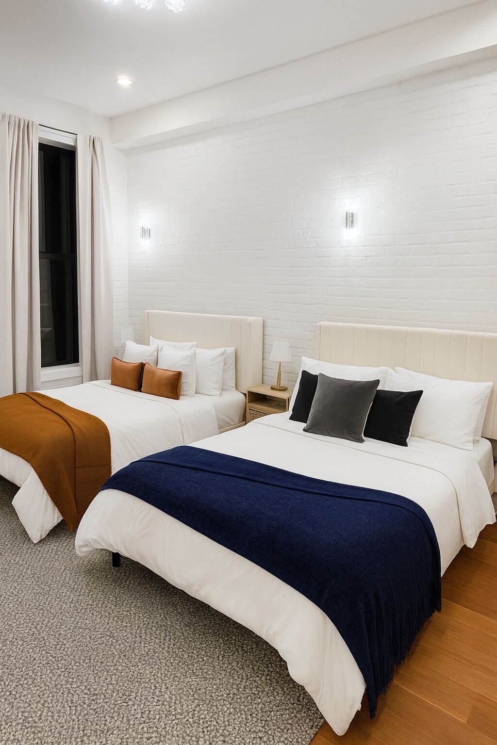 5 slaapkamers, een strijkplank/strijkijzer, gratis wifi, beddengoed