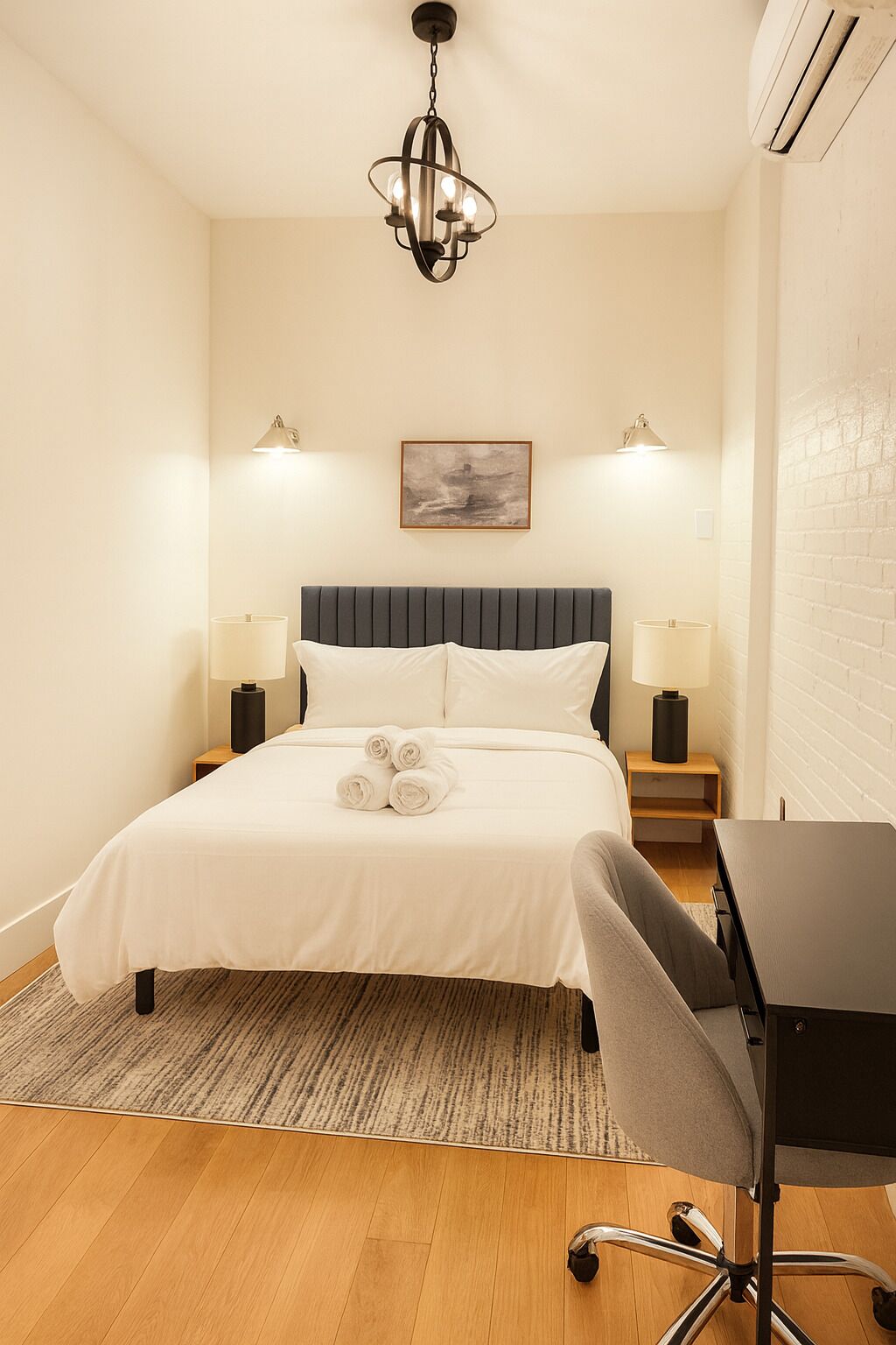 5 makuuhuonetta, silitysrauta/-lauta, ilmainen Wi-Fi, vuodevaatteet