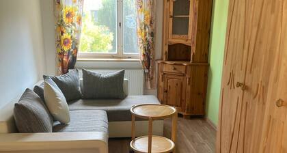Small half-timbered house in the historic old town