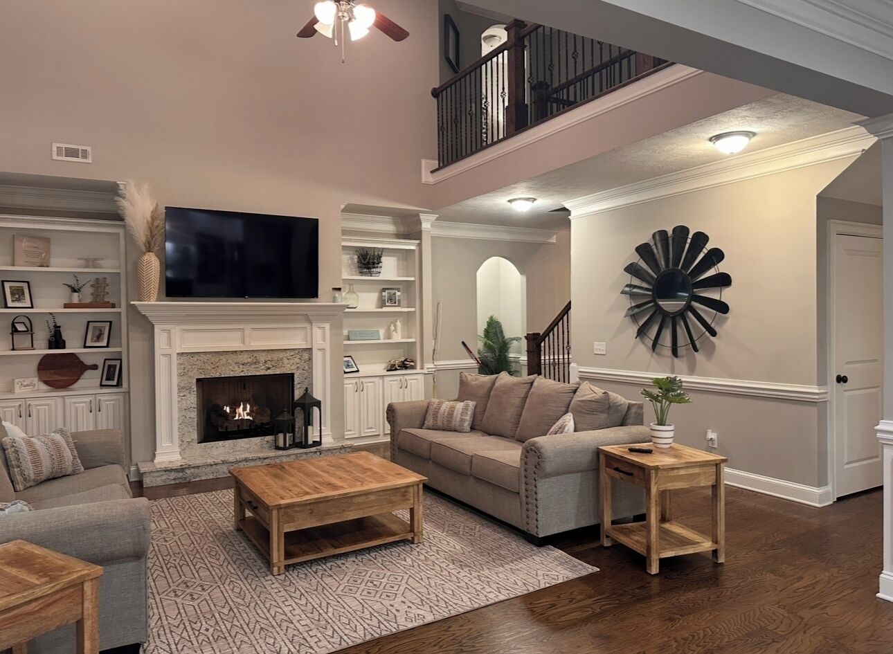 Área de sala de estar