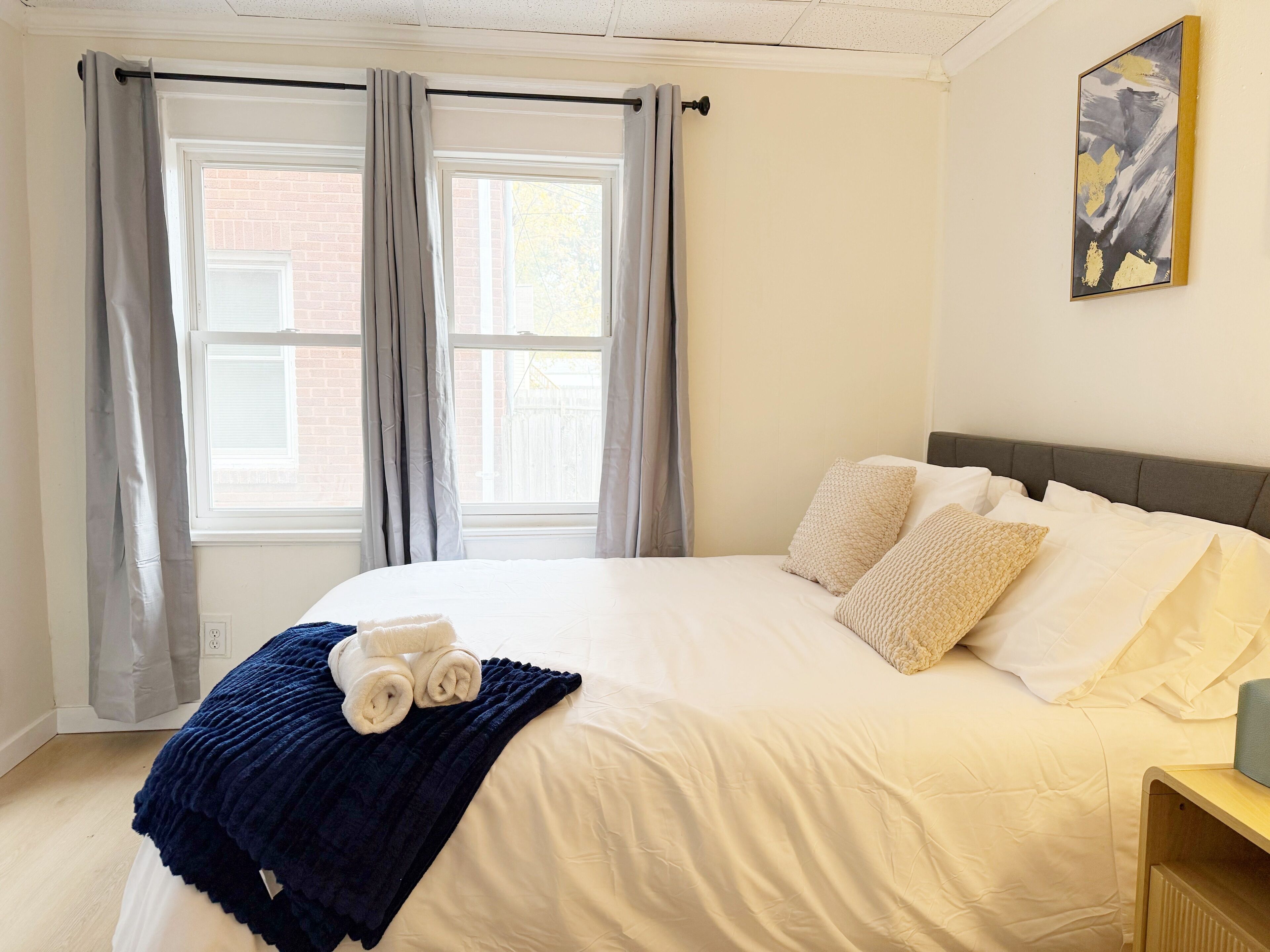 1 Schlafzimmer, Bügeleisen/Bügelbrett, kostenloses WLAN, Bettwäsche