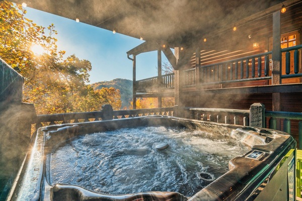 Warm up and unwind.