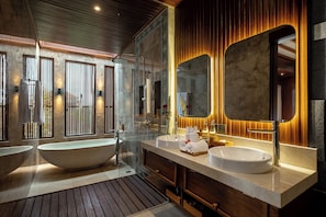 Villa, 1 Bedroom, Pool View | Bathroom