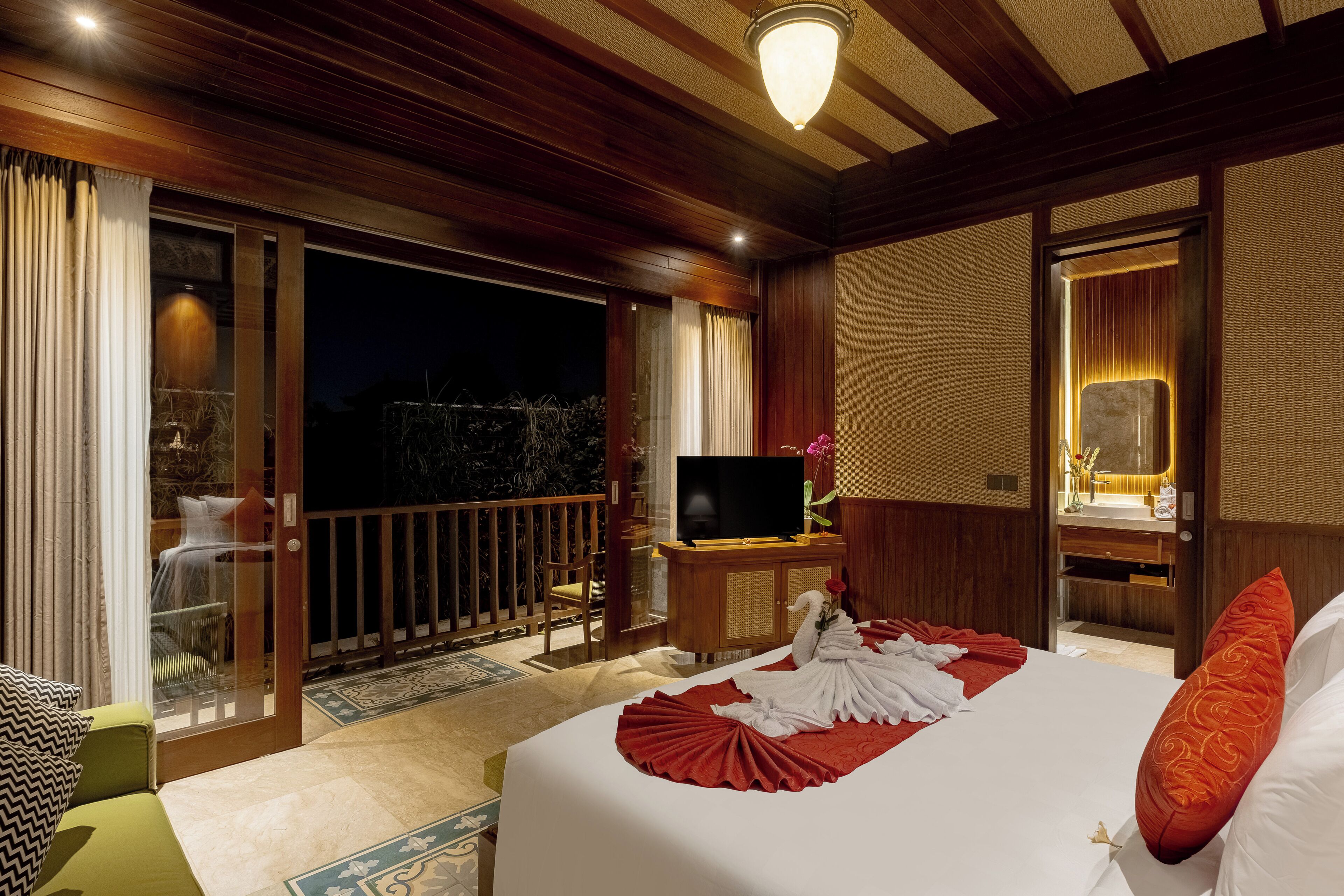 Suite, vue jardin | Minibar, Wi-Fi gratuit