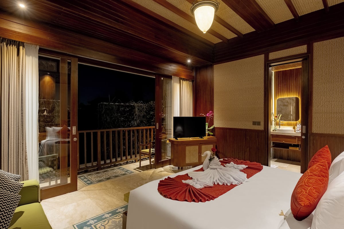 Suite, vue jardin | Minibar, Wi-Fi gratuit