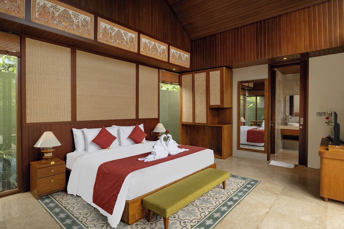 Villa, 1 Bedroom, Pool View | Minibar, free WiFi