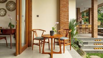 Phòng đôi Deluxe, quang cảnh thung lũng | Hiên