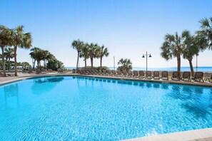 Indoor pool, a heated pool - Breezy Beachfront Studio Haven (Myrtle Beach)