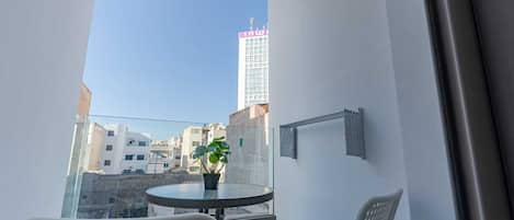 Uitzicht vanuit accommodatie