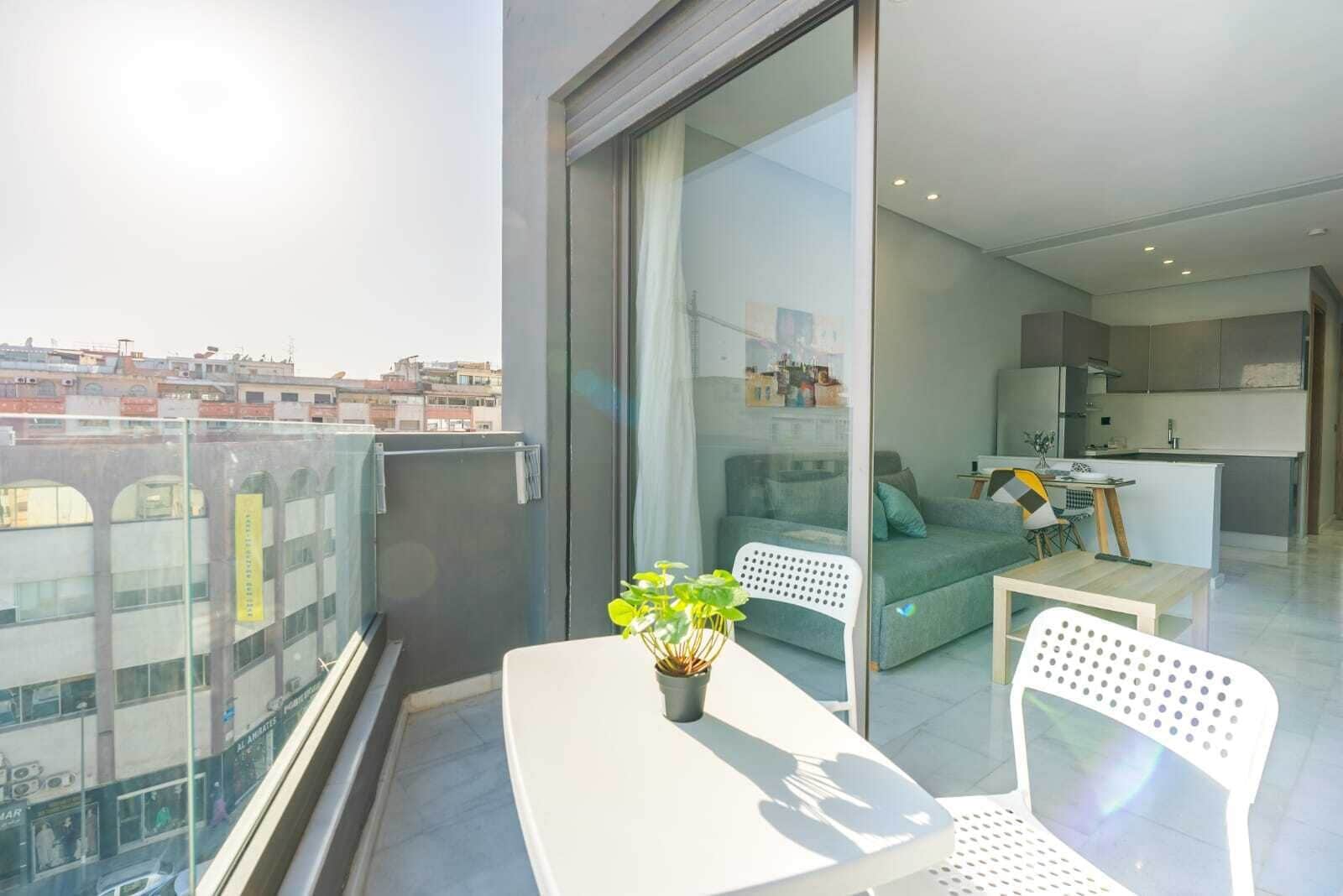 Studio Confort, balcon | Terrasse/Patio