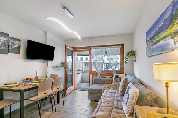 Living and dining room