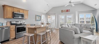 Coastal Getaway, lovely 3 bedroom, 2 bath house in serene Ocean City