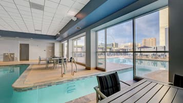 Indoor pool, outdoor pool