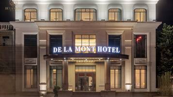 Fachada de la propiedad