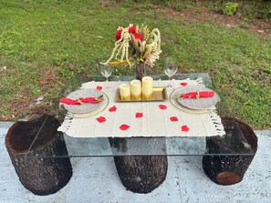 Udendørs spisemuligheder