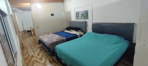 1 chambre, fer et planche à repasser, accès Internet, draps fournis