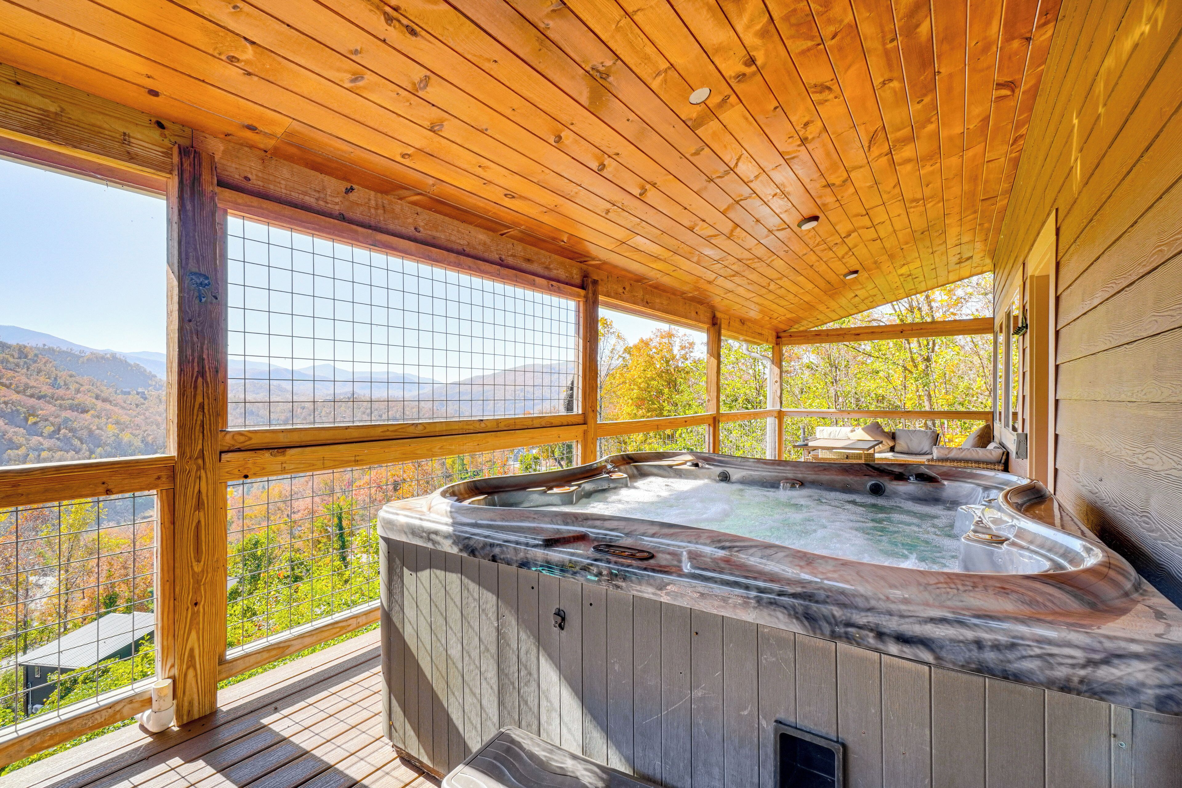 Bain à remous extérieur