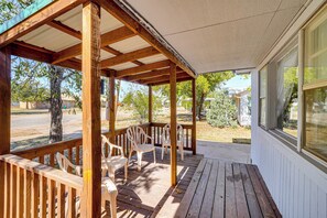 Terrace/patio - Near Hunting Grounds: Aspermont Home w/ Yard (Aspermont)