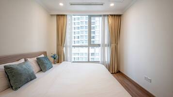 Senior Apartment, Balcony, City View | Desk, laptop workspace, free WiFi