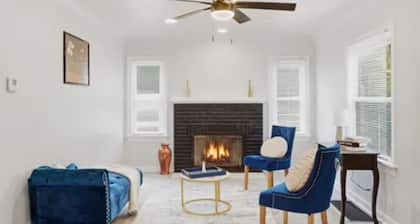 Modern 3BR w/Deck · Minutes from I-65. Fenced Yard