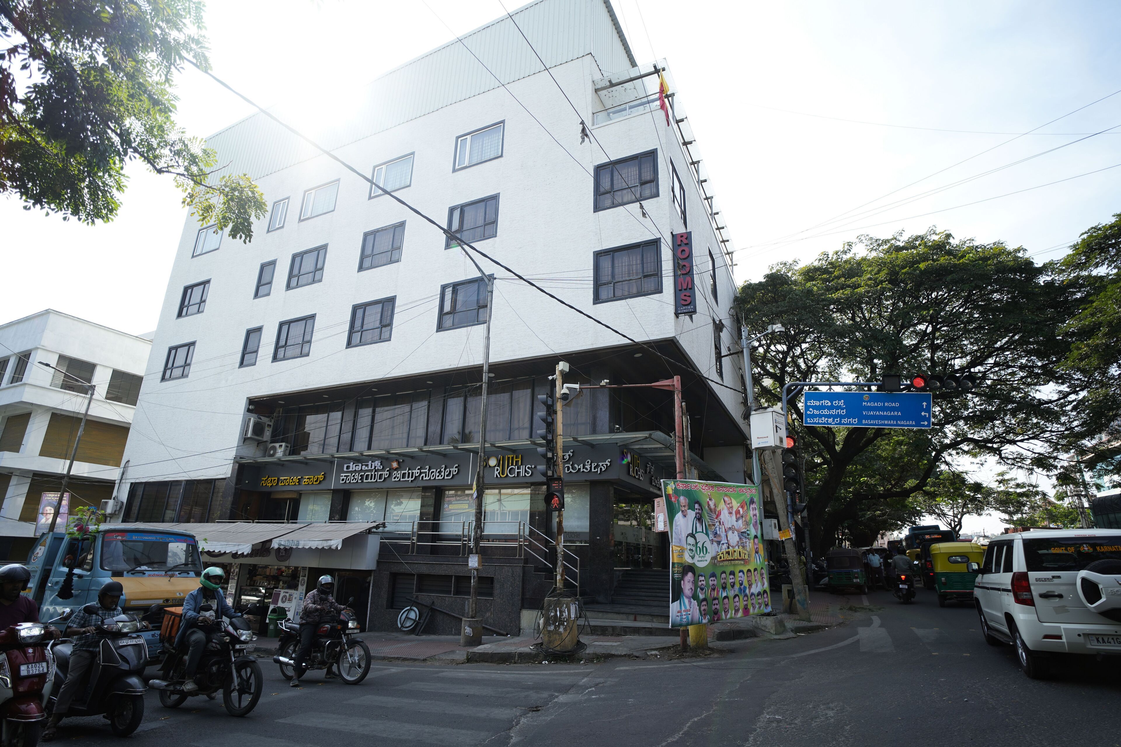 Fassade der Unterkunft