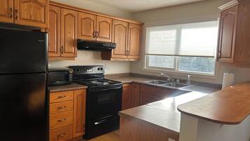 KĂŒhlschrank, Mikrowelle, Ofen, Herdplatte