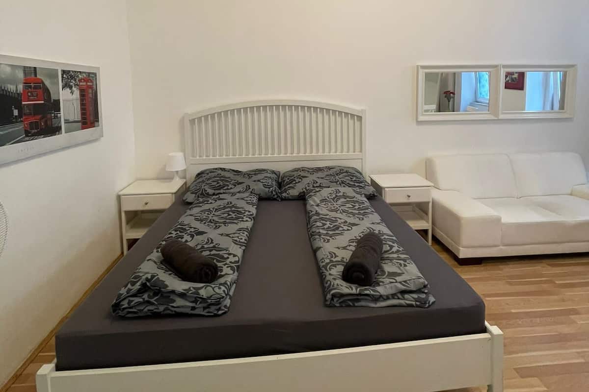 شقة إستديو بتجهيزات أساسية | مكواة/لوح كي