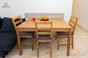 Family Apartment | Living area | Flat-screen TV - Quiet Oasis in the Center (Netanya)