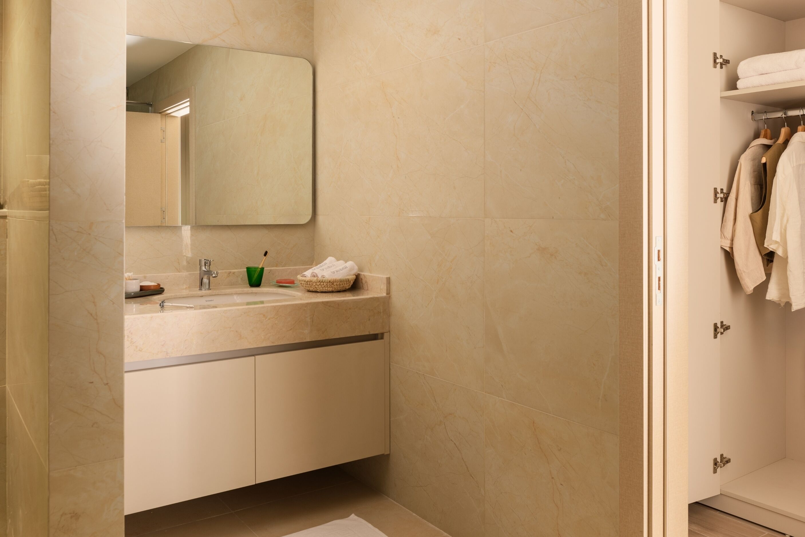 奢华公寓, 3 间 卧室, 阳台, 城市景观 | 浴室